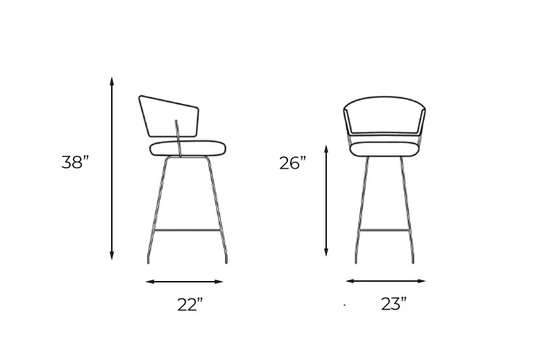 Bonaldo Bahia Too Stool