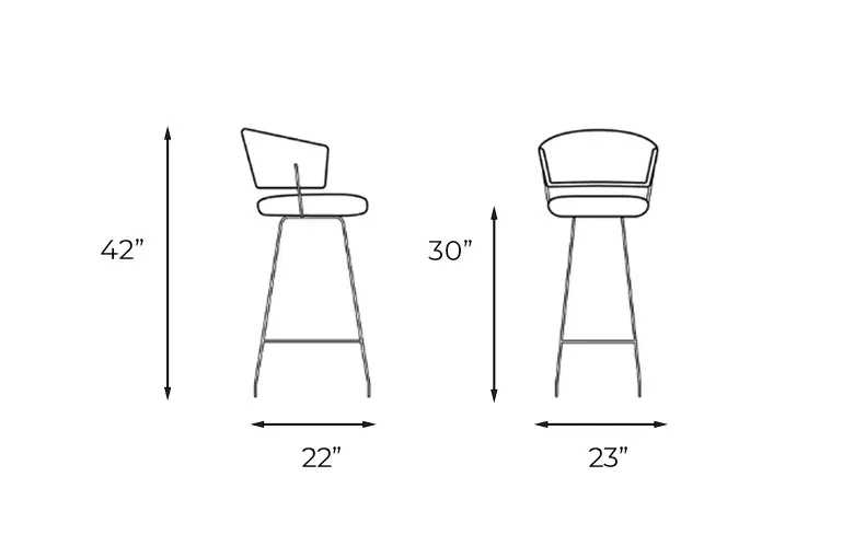 Bonaldo Bahia Too Stool