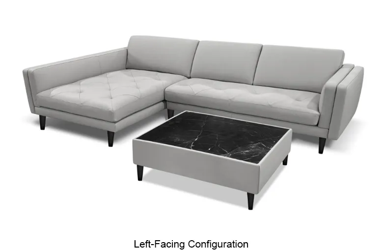 Bracci Quickship Elite Sectional with Chaise