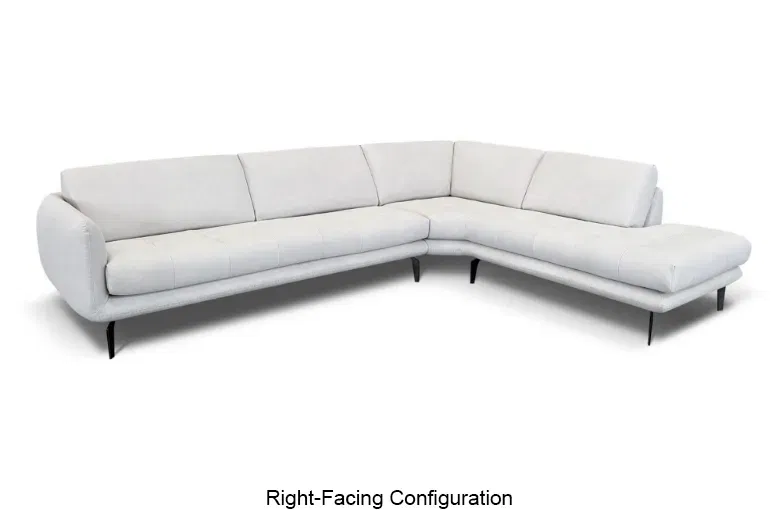 Bracci Quickship Ortisei Sectional with Peninsula