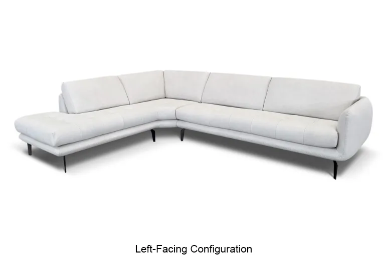 Bracci Quickship Ortisei Sectional with Peninsula