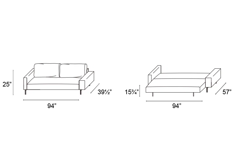 Camerich Lola Sofa Beds Quickship