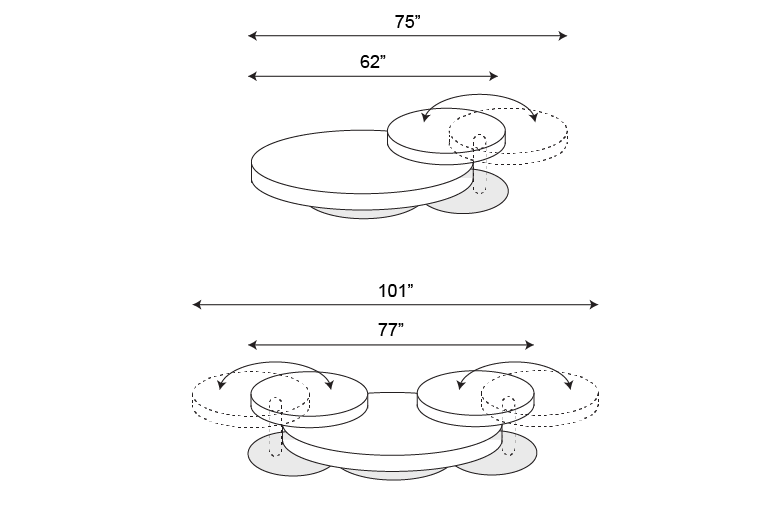 Cattelan Arena Coffee Table