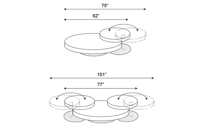 Cattelan Arena Coffee Table