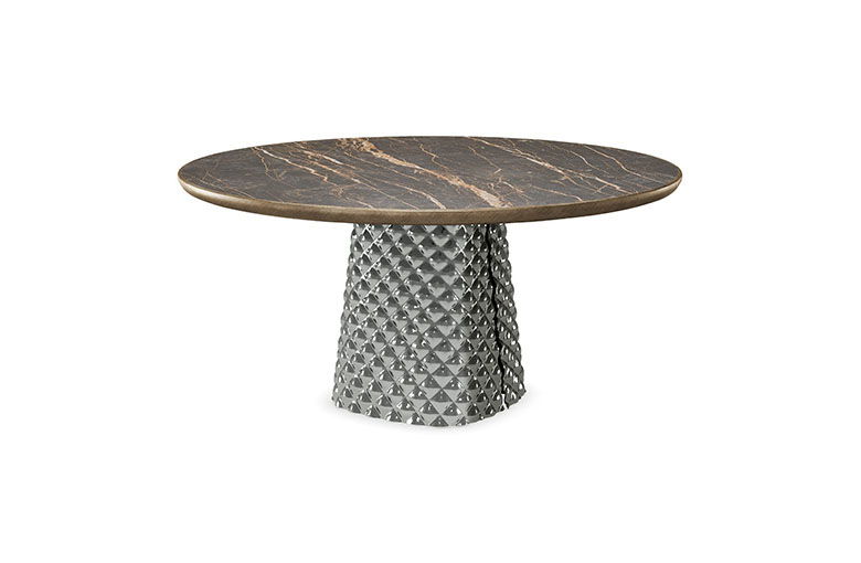 Cattelan Atrium Premium Edge Round Ceramic Dining Table