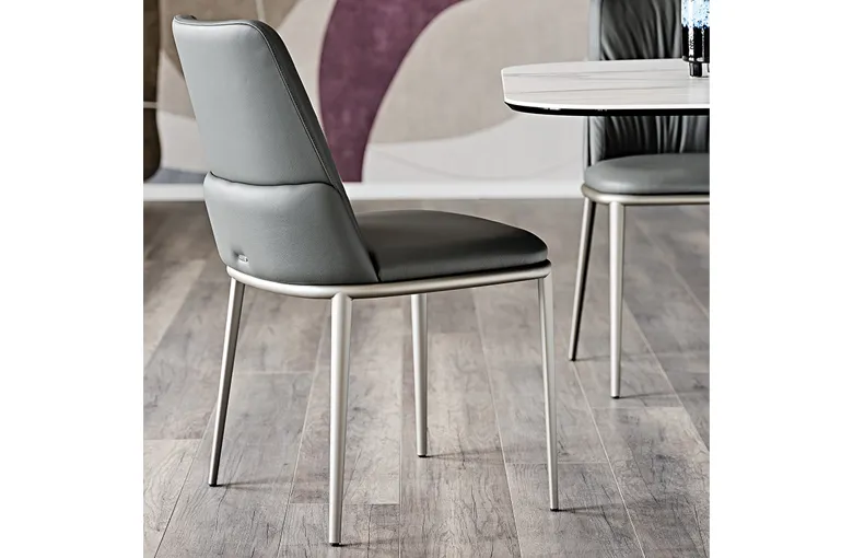 Cattelan Belinda Metal Leg Dining Chair