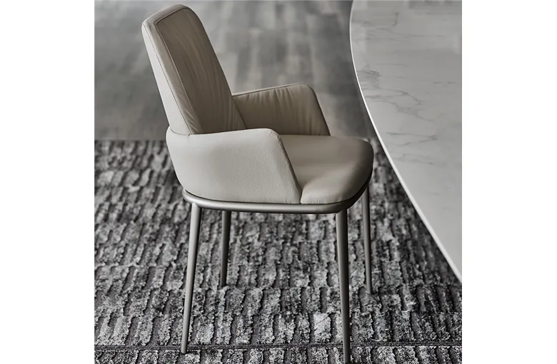 Cattelan Belinda Metal Leg Dining Chair