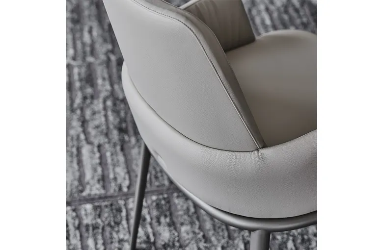 Cattelan Belinda Metal Leg Dining Chair