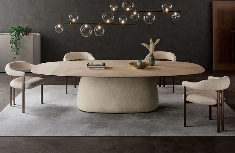 Cattelan Botero Ceramic Dining Table