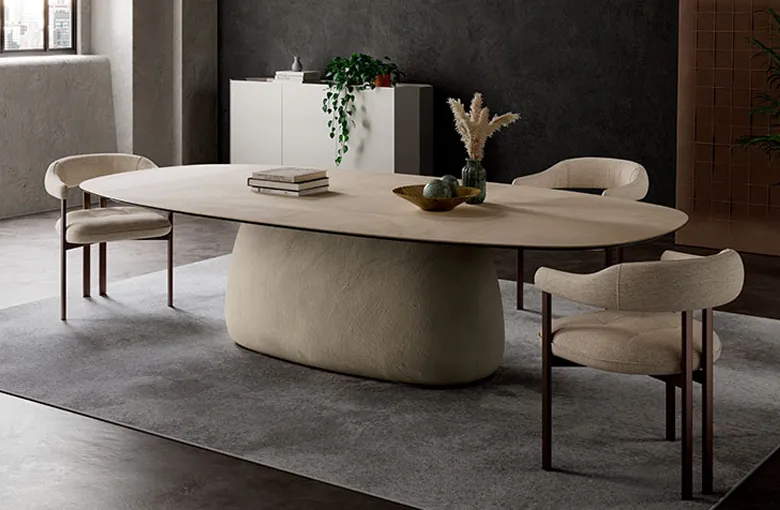 Cattelan Botero Ceramic Dining Table