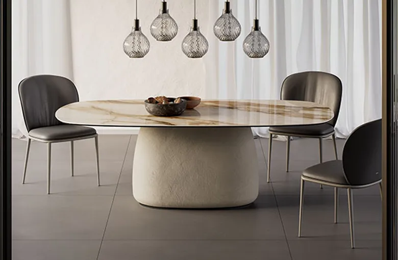 Cattelan Botero Ceramic Dining Table