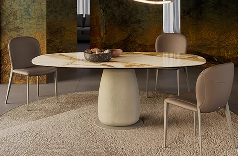 Cattelan Botero Ceramic Dining Table