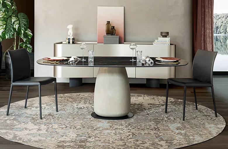 Cattelan Botero Ceramic Dining Table