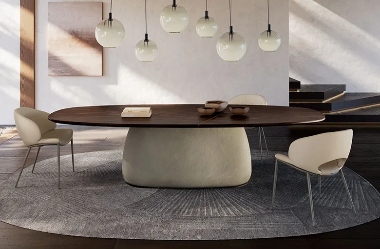 Cattelan Botero Wood Dining Table