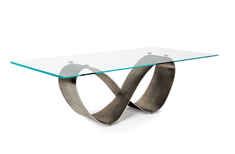 Cattelan Butterfly Glass Dining Table