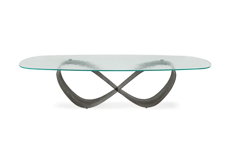 Cattelan Butterfly Glass Dining Table