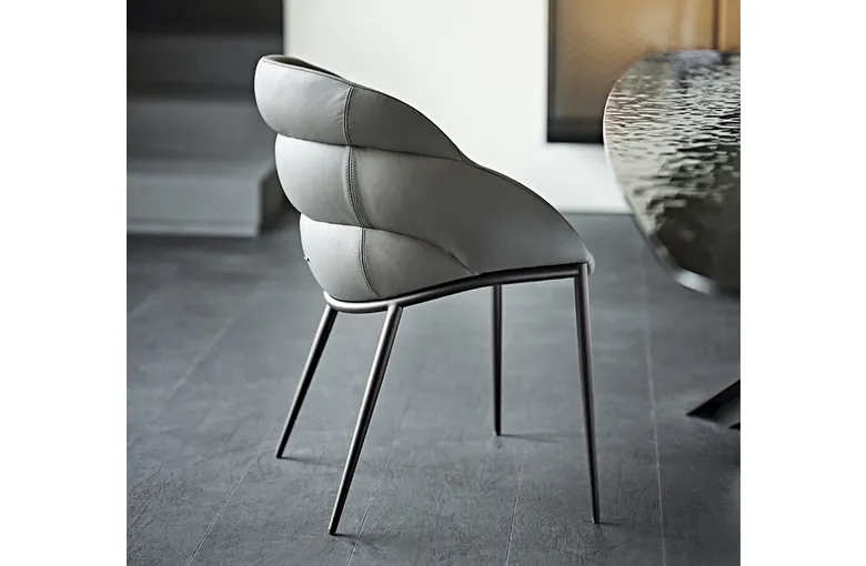Cattelan Camilla Metal Leg Dining Chair