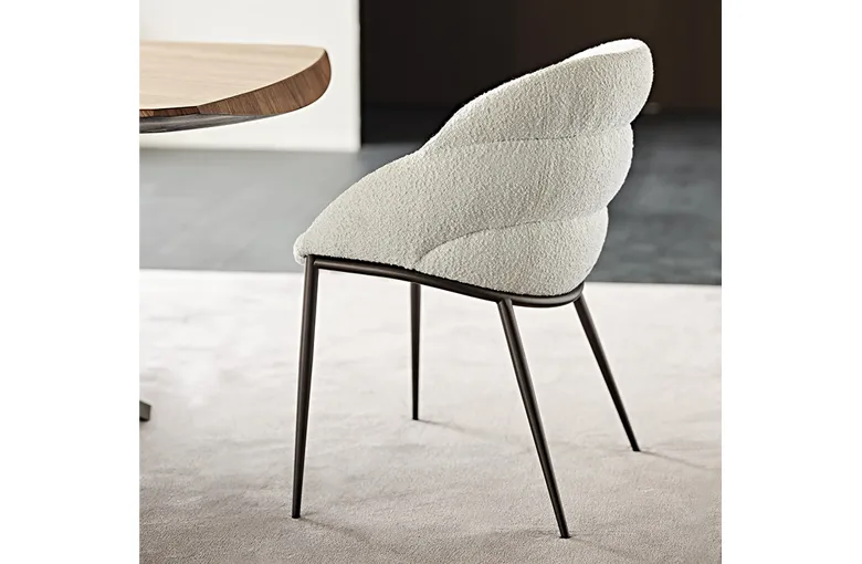 Cattelan Camilla Metal Leg Dining Chair
