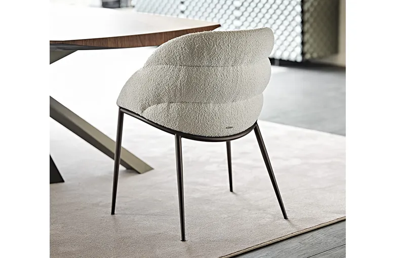 Cattelan Camilla Metal Leg Dining Chair