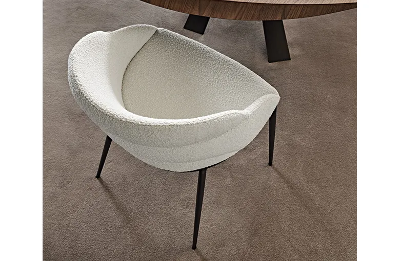 Cattelan Camilla Metal Leg Dining Chair