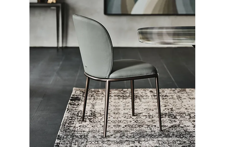 Cattelan Chris Metal Leg Dining Chair