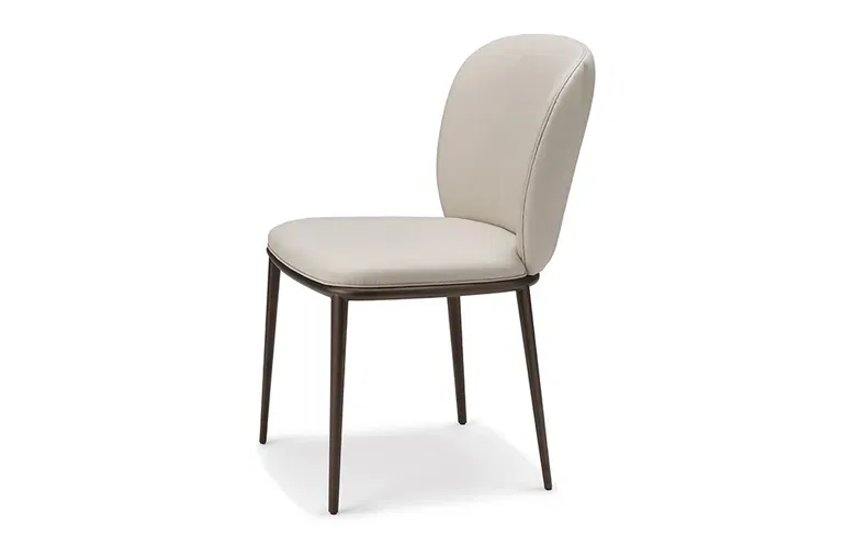 Cattelan Chrishell Metal Leg Dining Chair