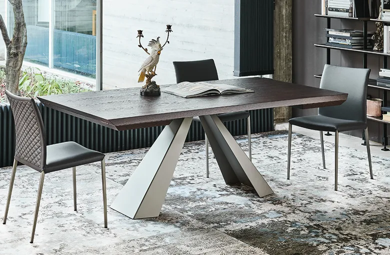 Cattelan Eliot Wood Extension Dining Table