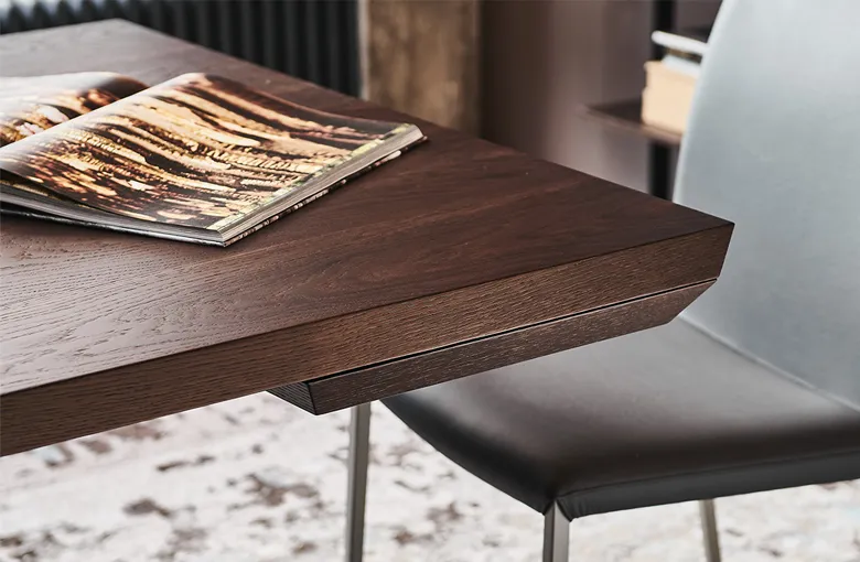Cattelan Eliot Wood Extension Dining Table