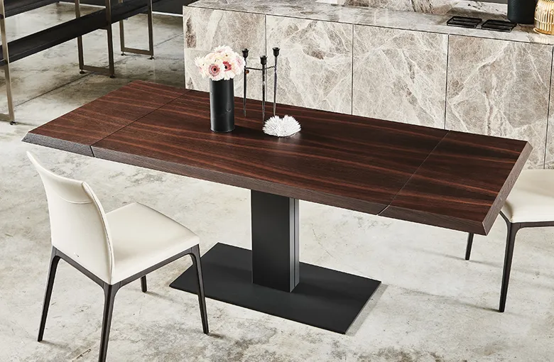 Cattelan Elvis Wood Extension Dining Table