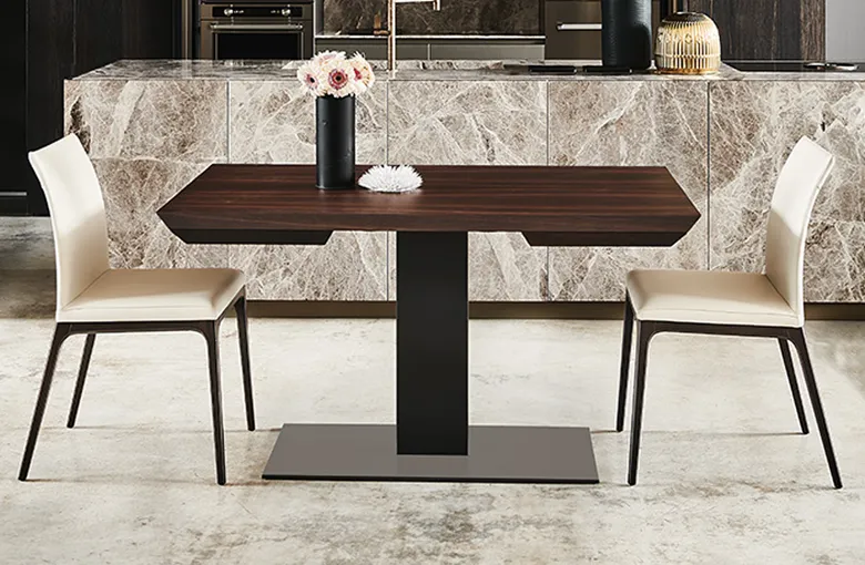 Cattelan Elvis Wood Extension Dining Table