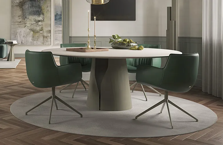Cattelan Giano Argile Dining Table