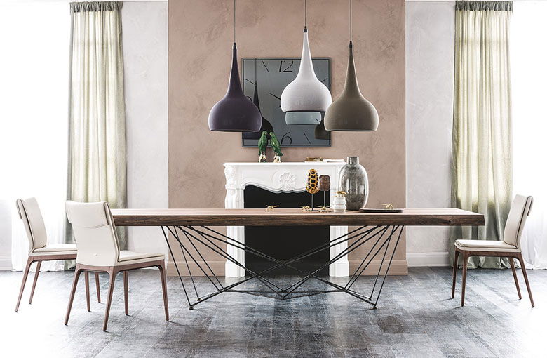 Cattelan Gordon Deep Wood Dining Table