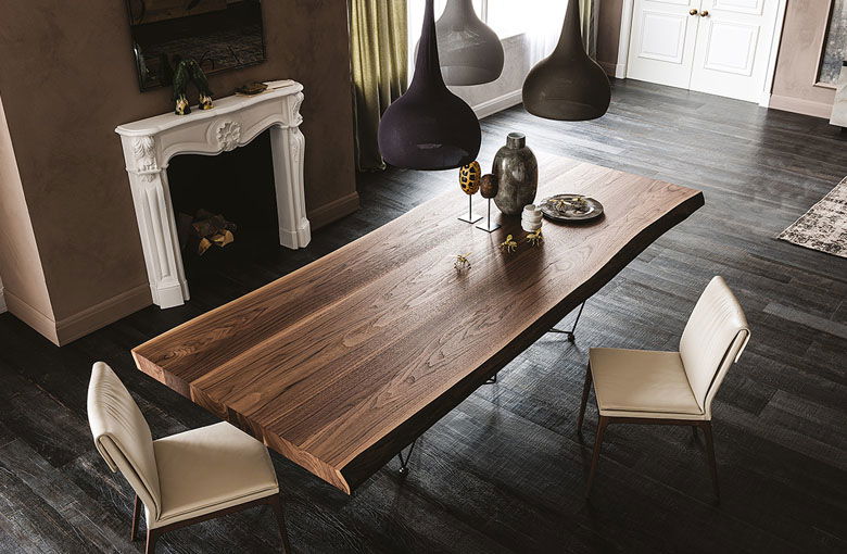 Cattelan Gordon Deep Wood Dining Table