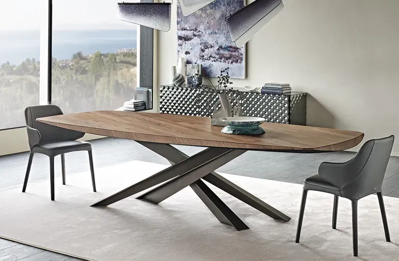 Cattelan Lancer Masterwood Dining Table