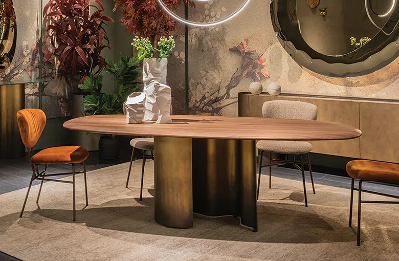Cattelan Papelito Wood Dining Table