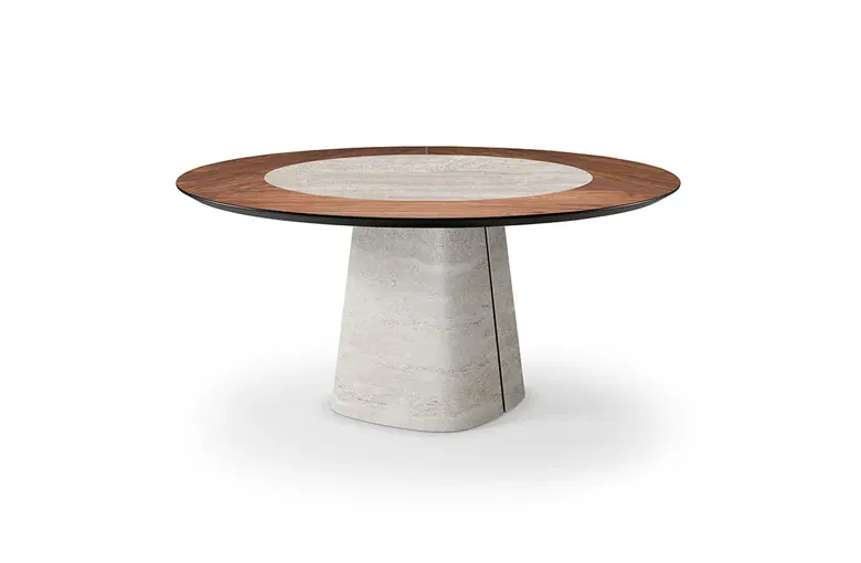 Cattelan Rado Ceramic Wood Dining Table
