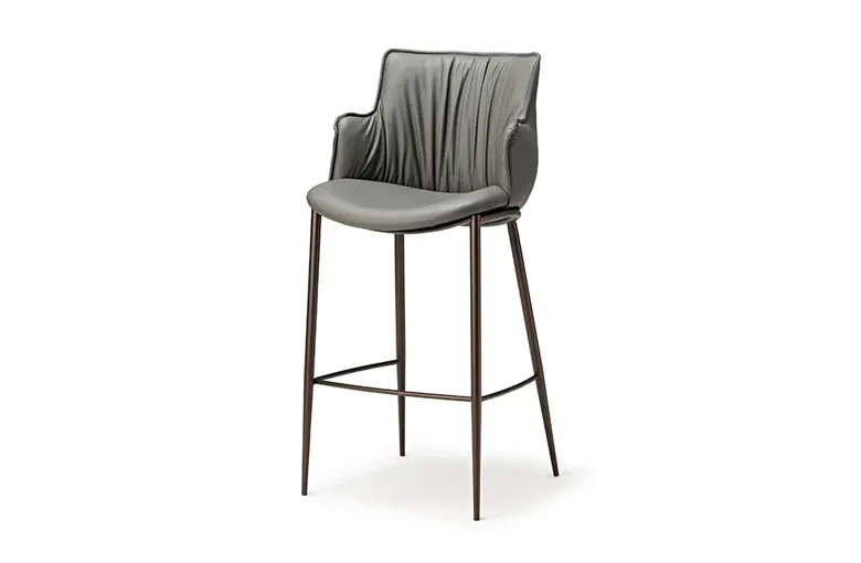 Cattelan Rihanna Metal Leg Stool
