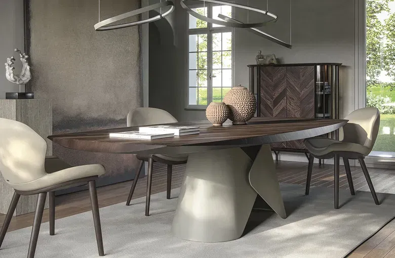 Cattelan Scott Masterwood Dining Table