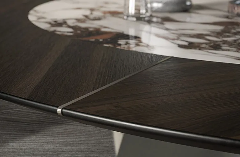 Cattelan Senator Ceramic Wood Dining Table