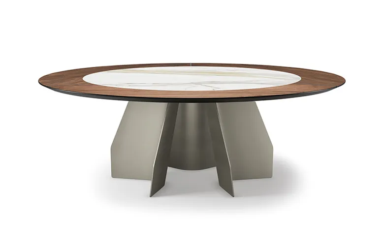 Cattelan Senator Ceramic Wood Dining Table