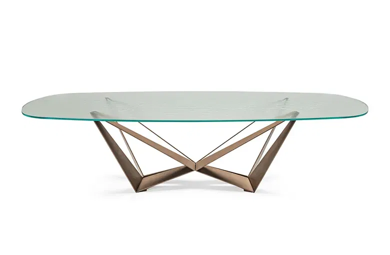 Cattelan Skorpio Glass Dining Table