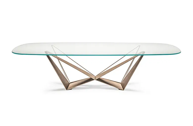 Cattelan Skorpio Glass Dining Table