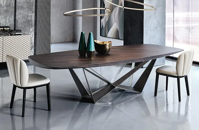 Cattelan Skorpio Masterwood Dining Table