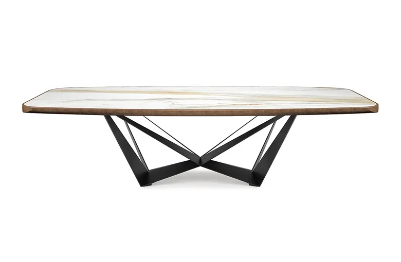 Cattelan Skorpio Premium Edge Ceramic Dining Table