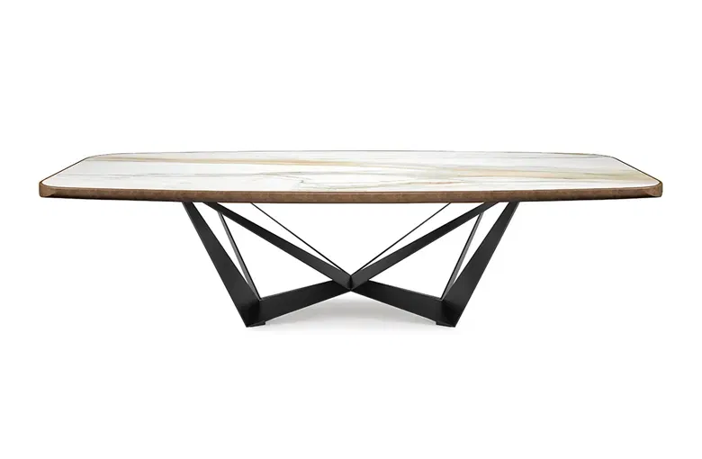Cattelan Skorpio Premium Edge Ceramic Dining Table