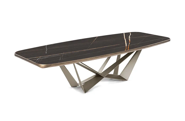 Cattelan Skorpio Premium Edge Ceramic Dining Table