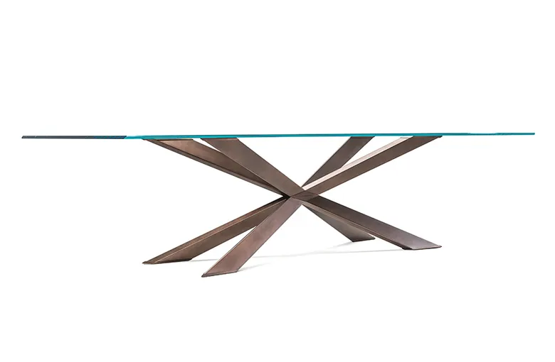 Cattelan Spyder Glass Dining Table