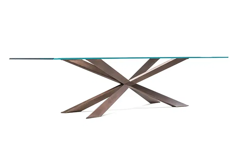 Cattelan Spyder Glass Dining Table