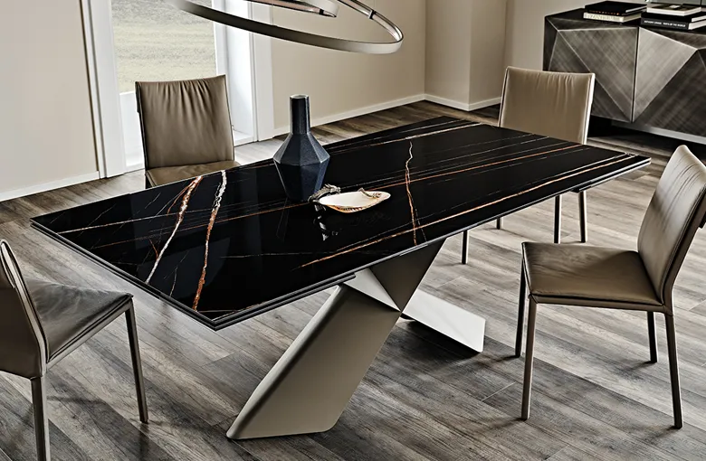 Cattelan Tyron Ceramic Extension Dining Table