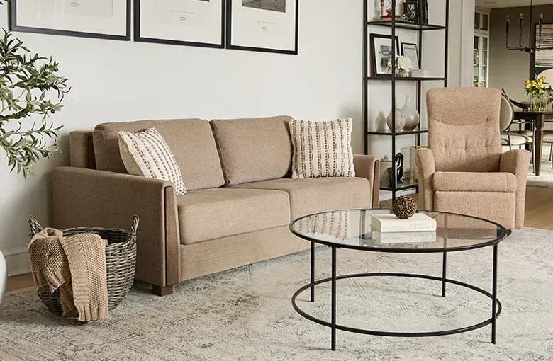 Fjords Quickship Luna Sleeper Sofa
